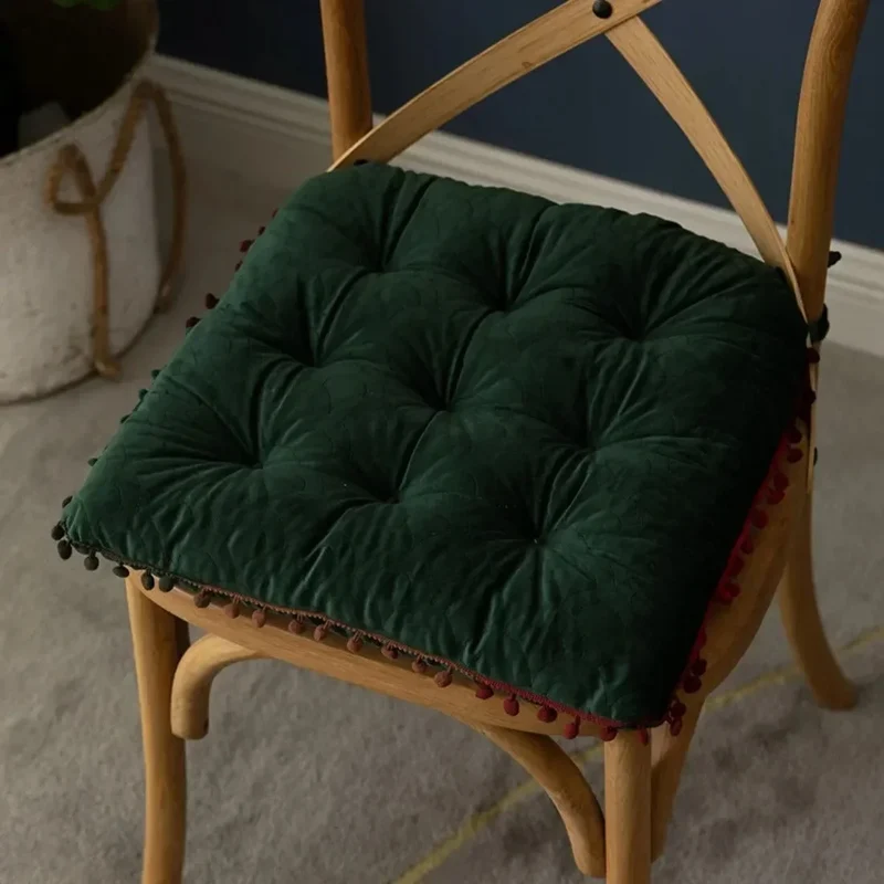 Galette de Chaise 40x40 en Velours