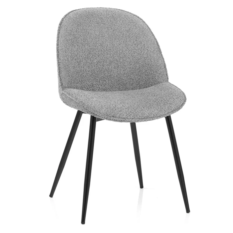 Chaise Tissu - Mia Gris