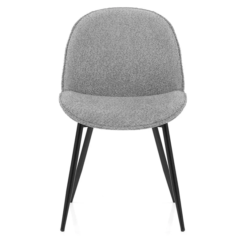 Chaise Tissu - Mia Gris
