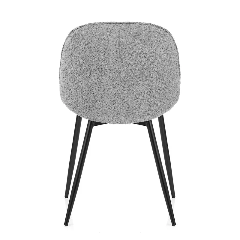 Chaise Tissu - Mia Gris