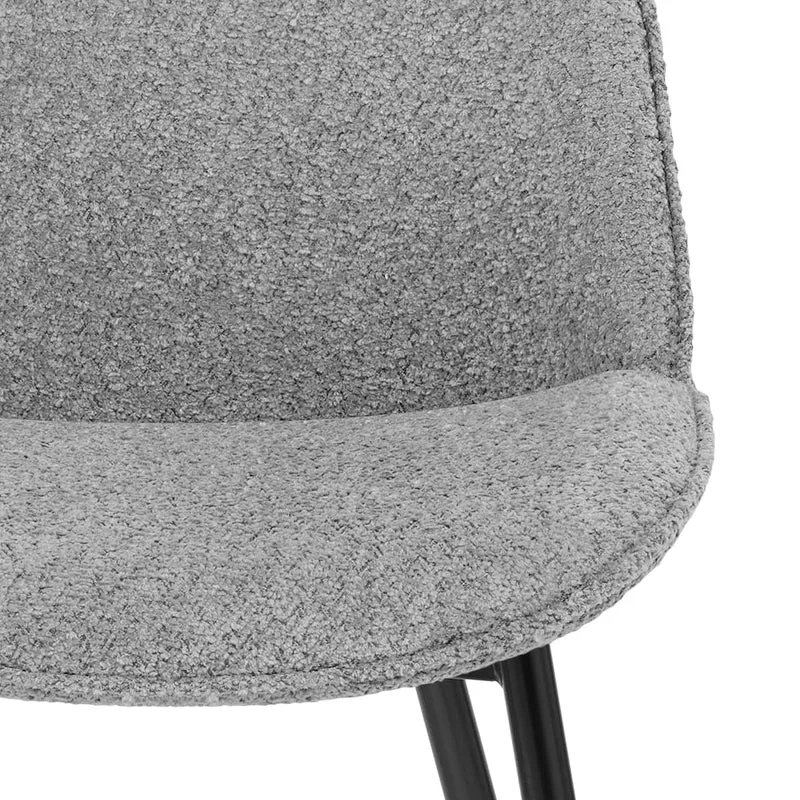 Chaise Tissu - Mia Gris