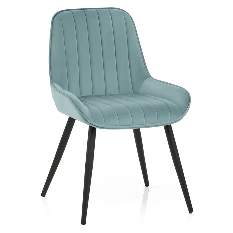 Chaise Velours - Mustang Vert