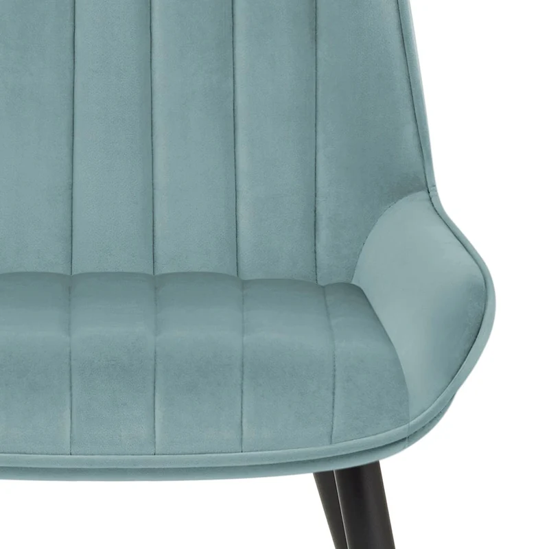 Chaise Velours - Mustang Vert