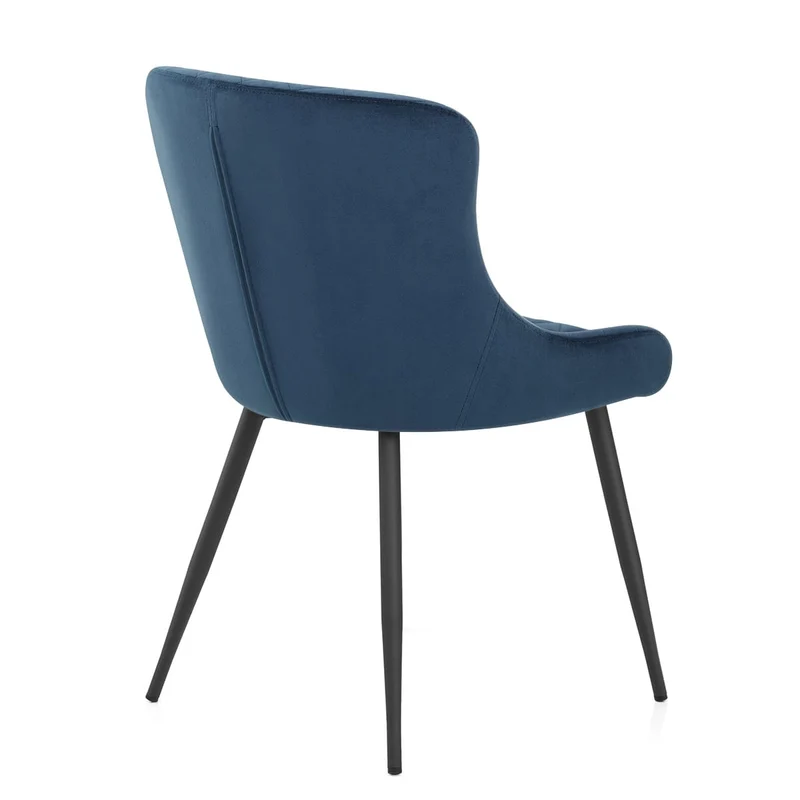 Chaise Velours - Provence Bleu