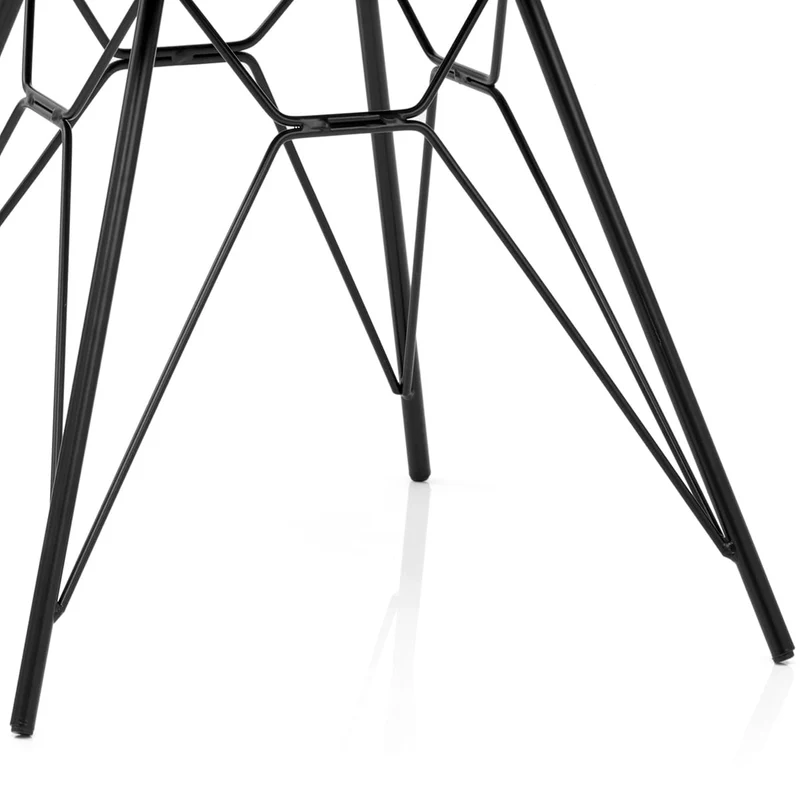 Chaise Velours - Indi Noir