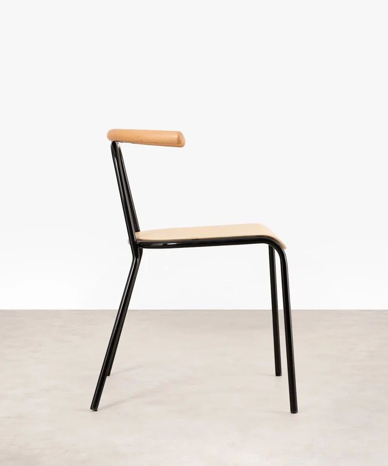 Silla de Madera y Metal Klimt