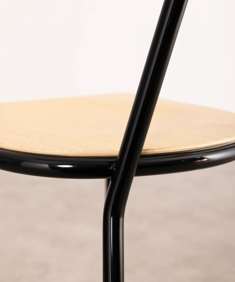 Silla de Madera y Metal Klimt
