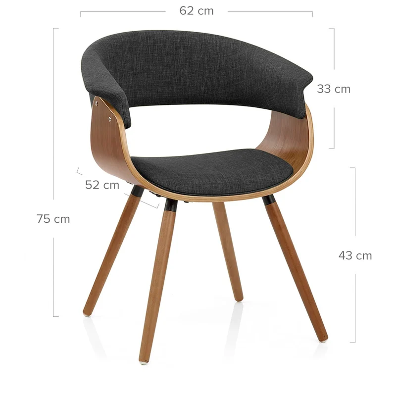 Chaise Bois - Grafton Gris