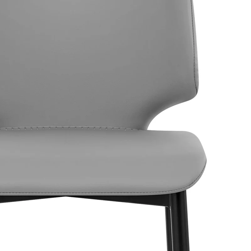 Tabouret de Bar Faux Cuir - Elan Gris