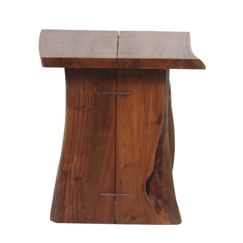 Table d'appoint a bord naturel | Acacia Sansur