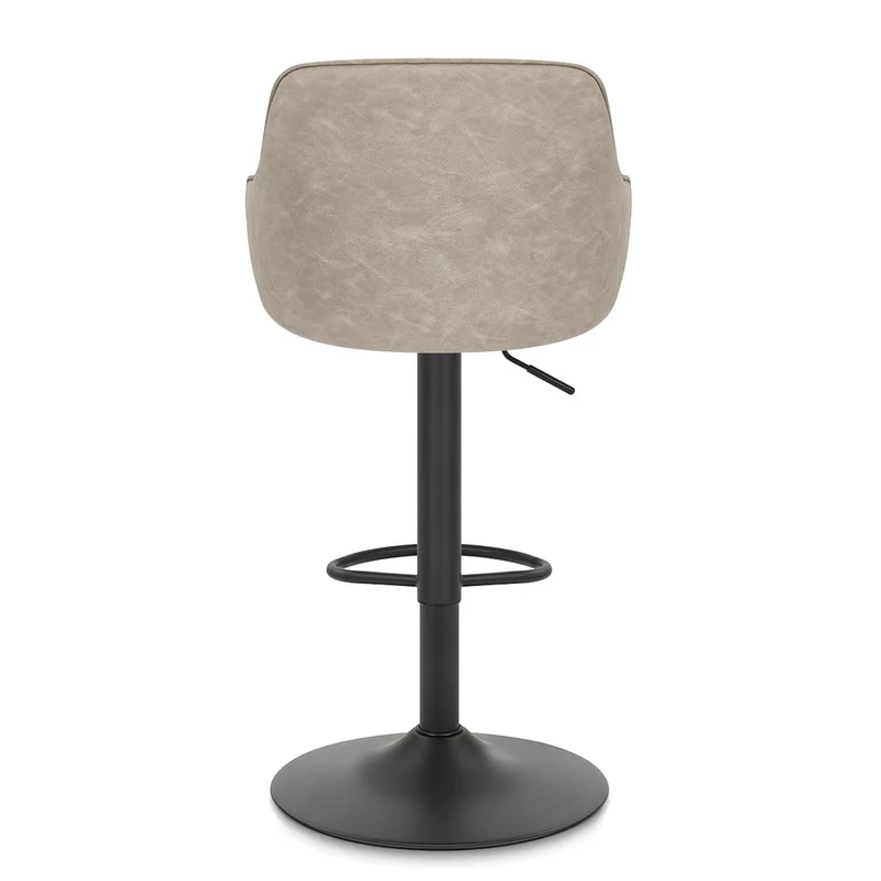 Tabouret Faux Cuir - Perth Crème
