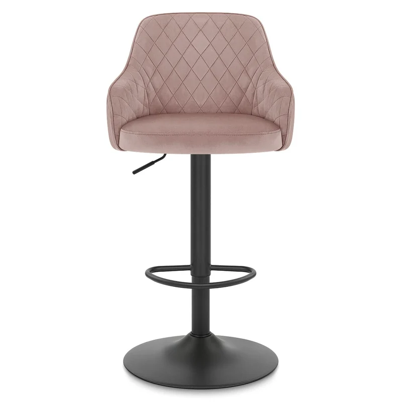 Tabouret Velours - Perth Rose
