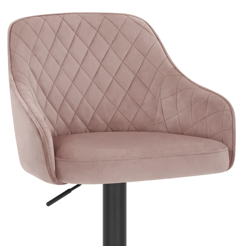 Tabouret Velours - Perth Rose