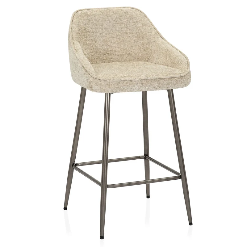 Tabouret Tissu - Cairns Crème