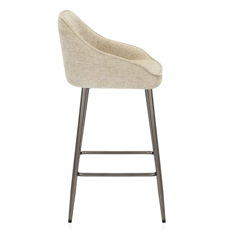 Tabouret Tissu - Cairns Crème
