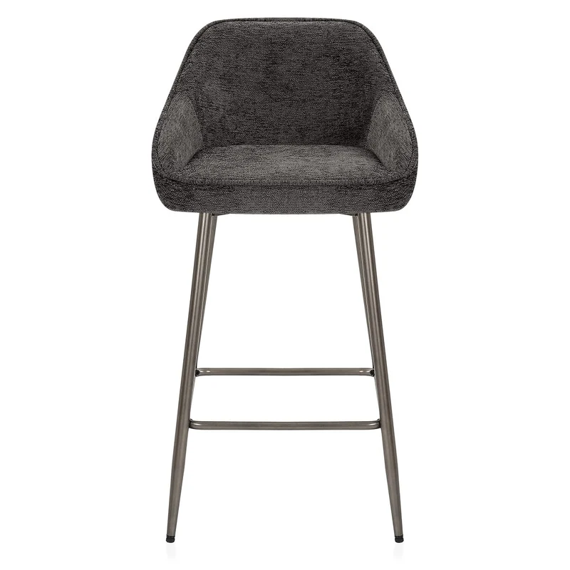 Tabouret Tissu - Cairns Gris Foncé