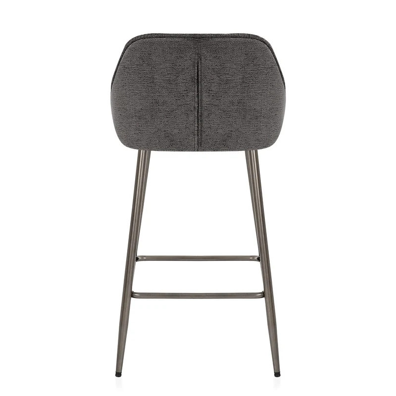 Tabouret Tissu - Cairns Gris Foncé