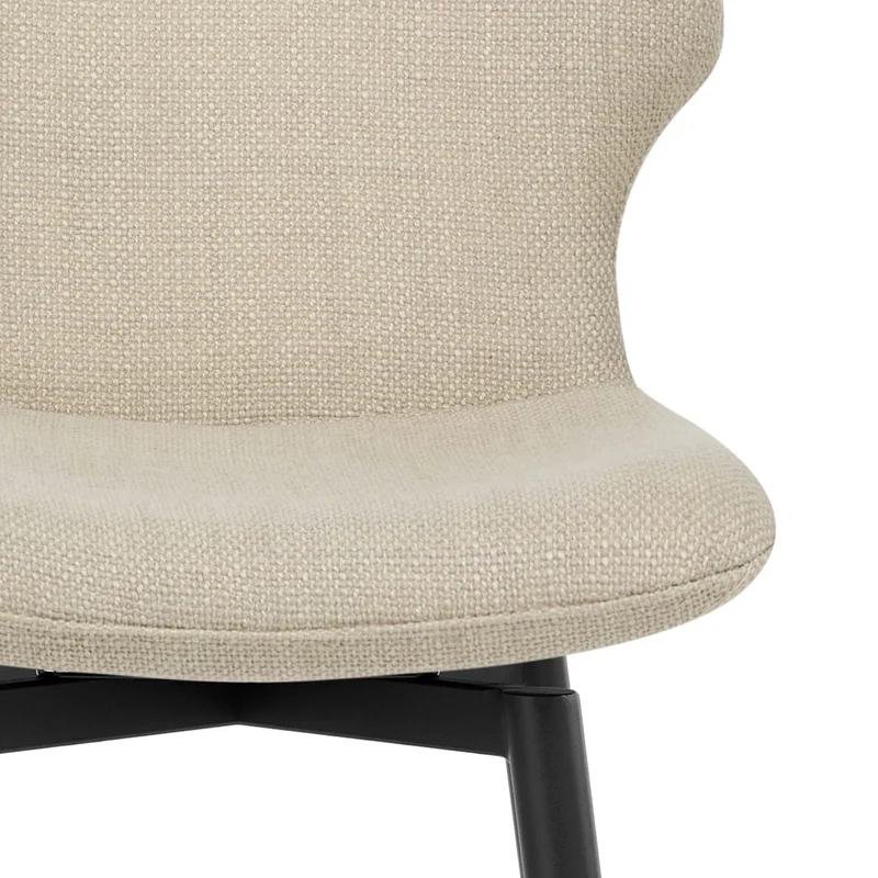Tabouret de Bar Tissu - Elle Crème