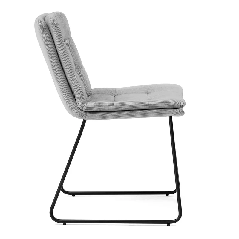 Chaise Tissu - Riva Gris