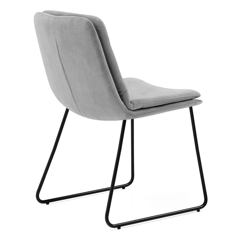 Chaise Tissu - Riva Gris
