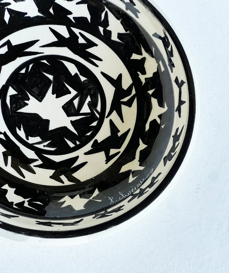Monochrome Artist Plate