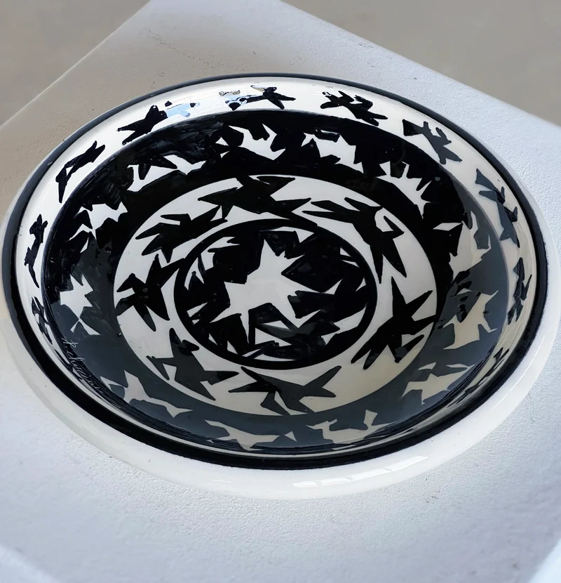 Monochrome Artist Plate