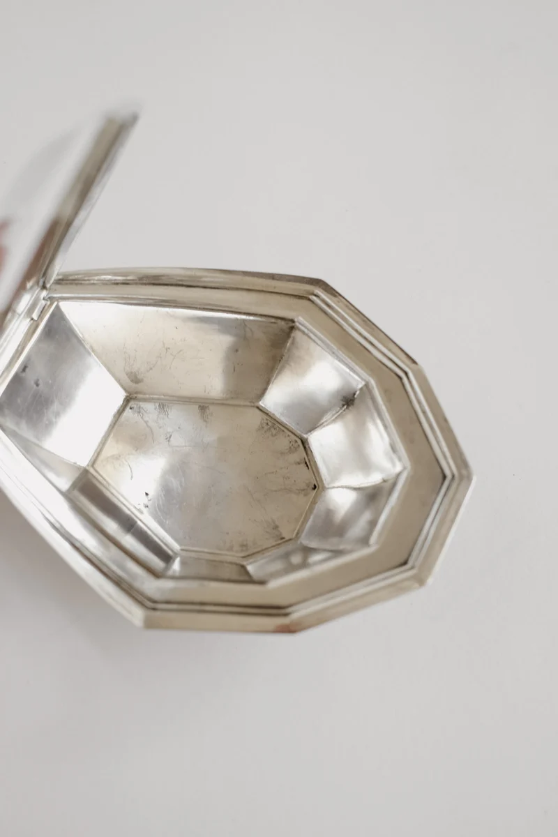 Vintage Silver-Plated Butter Dish