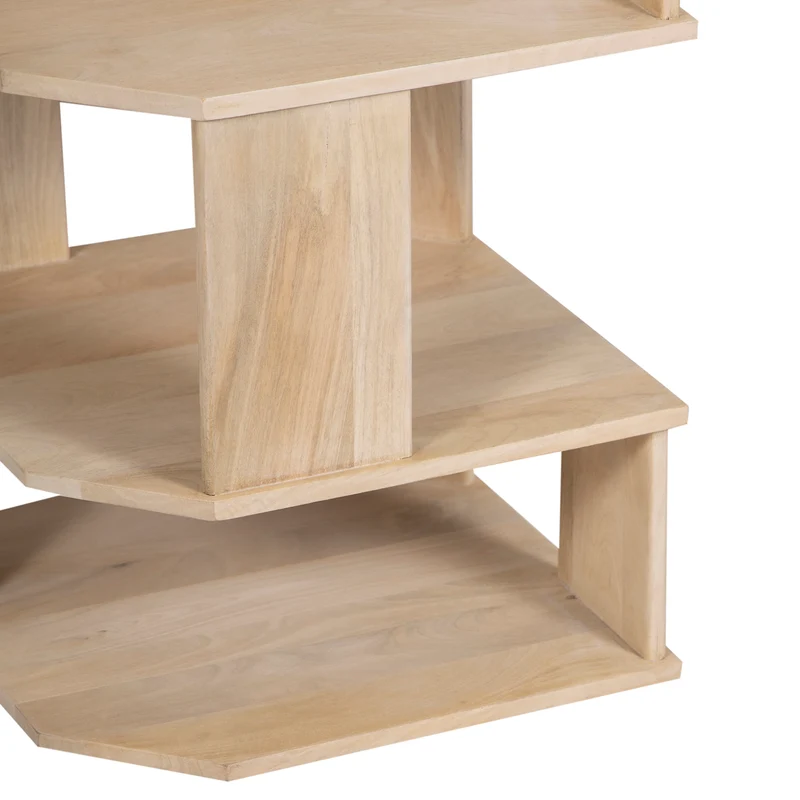 Étagère Destructuree Naturelle | Bois de manguier | Aranya