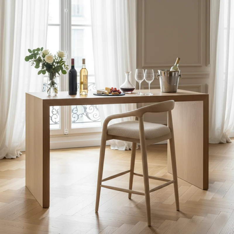 Chaise de Bar Neturelle | Milo