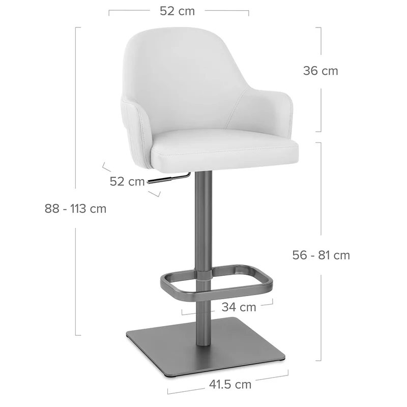 Tabouret Graphite - Antonia Blanc
