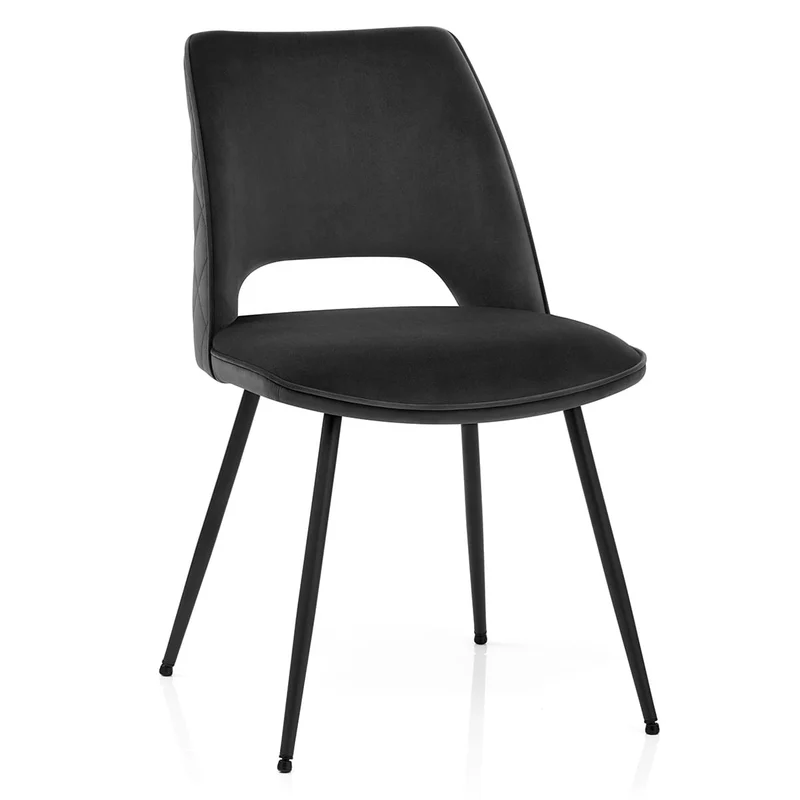 Chaise Velluto - Viola Noir