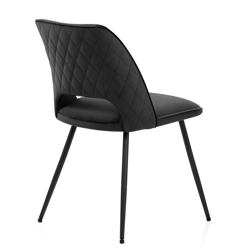 Chaise Velluto - Viola Noir