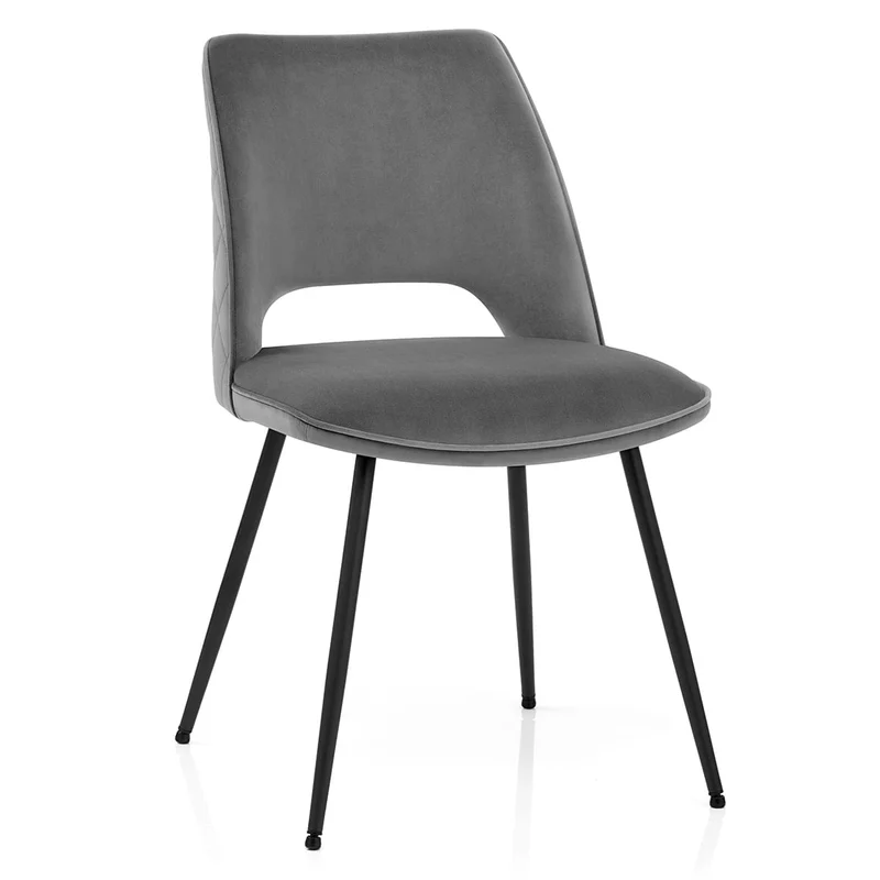 Chaise Velluto - Viola Gris