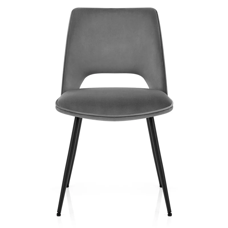 Chaise Velluto - Viola Gris