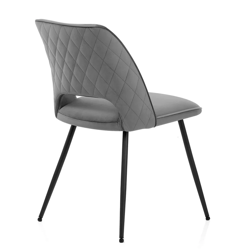 Chaise Velluto - Viola Gris