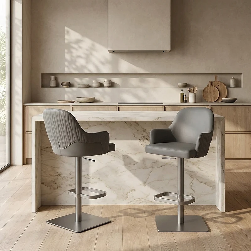 Tabouret Graphite - Antonia Gris Foncé