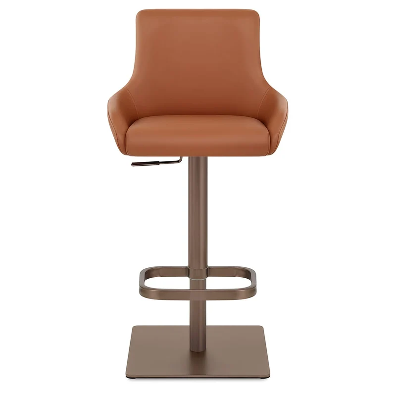 Tabouret de Bar Bronzé - Olivia Marron