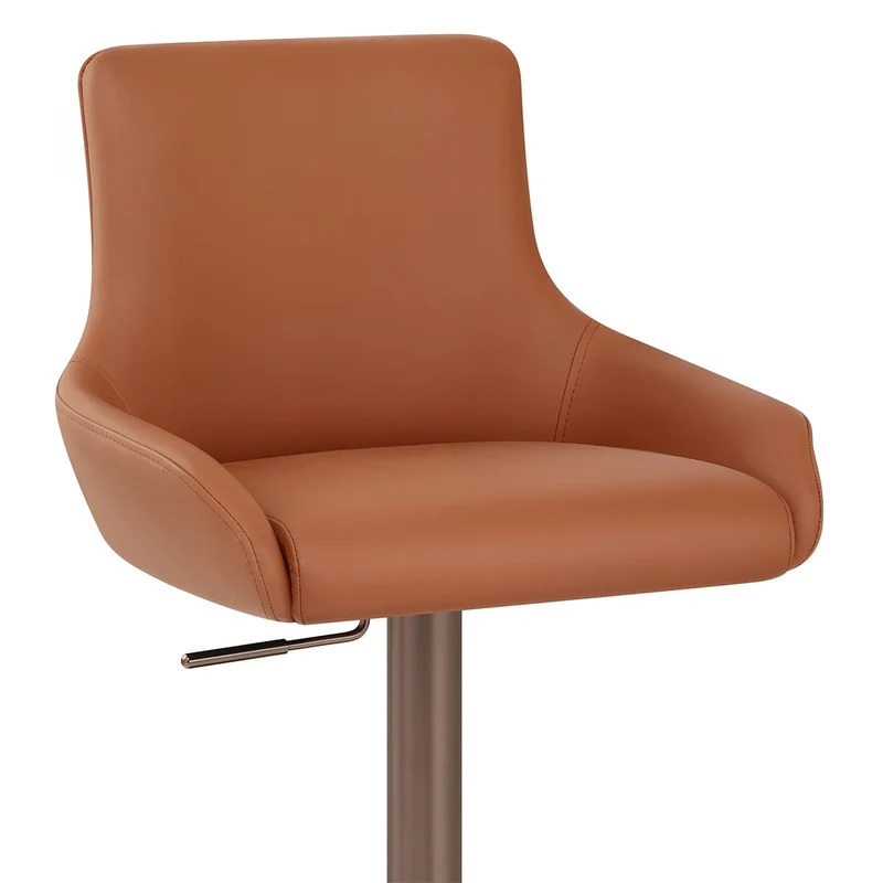 Tabouret de Bar Bronzé - Olivia Marron