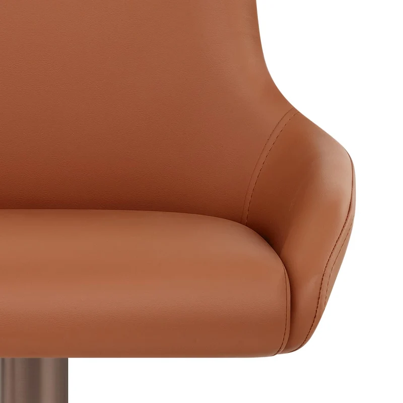 Tabouret de Bar Bronzé - Olivia Marron