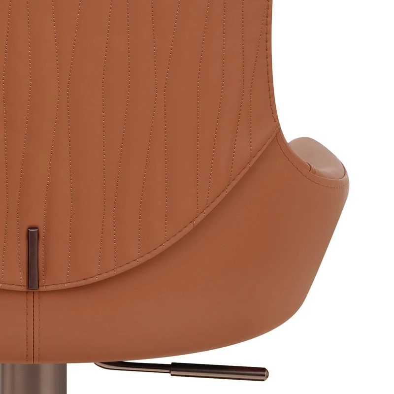 Tabouret de Bar Bronzé - Olivia Marron