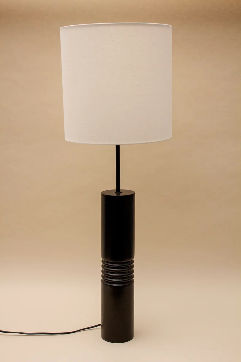 SALAMANQUE TABLE Wood Floor Lamp
