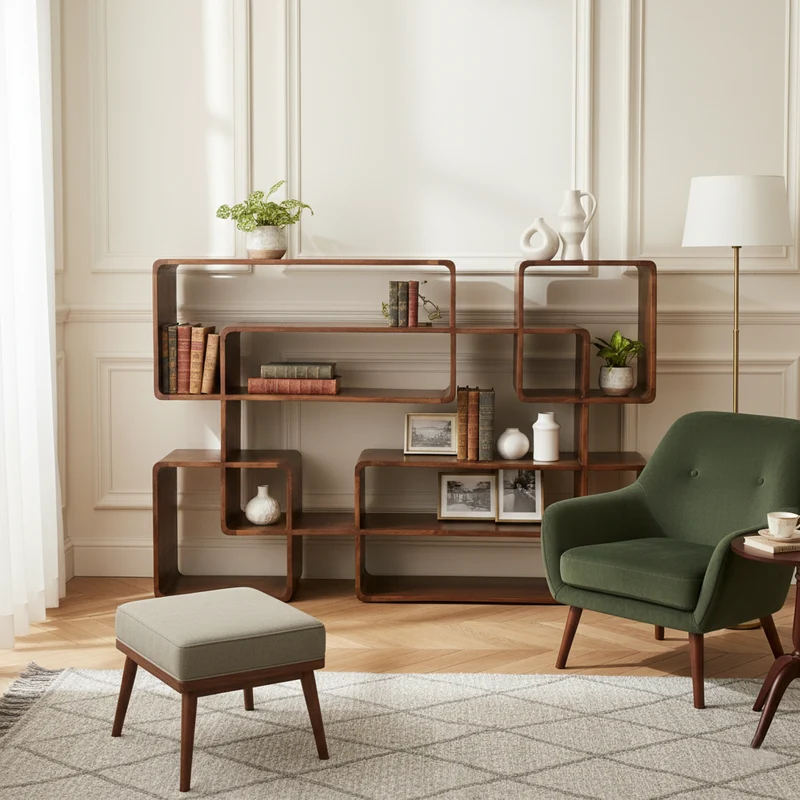 Etagere Grande en bois manguier | Alan