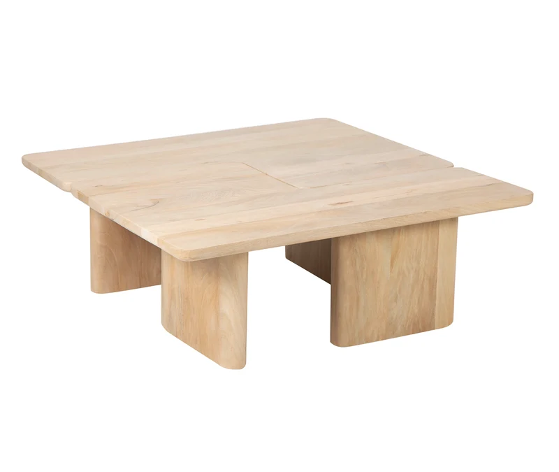 Set de 2 Table basse 110x70 cm naturel | Ariel II