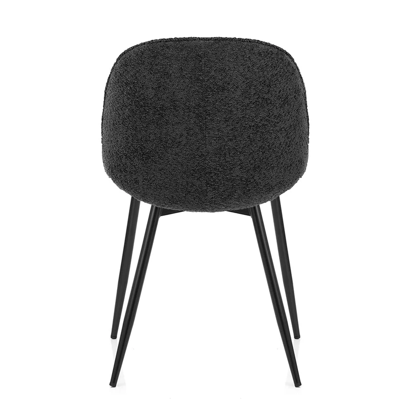 Chaise Tissu - Mia Noir