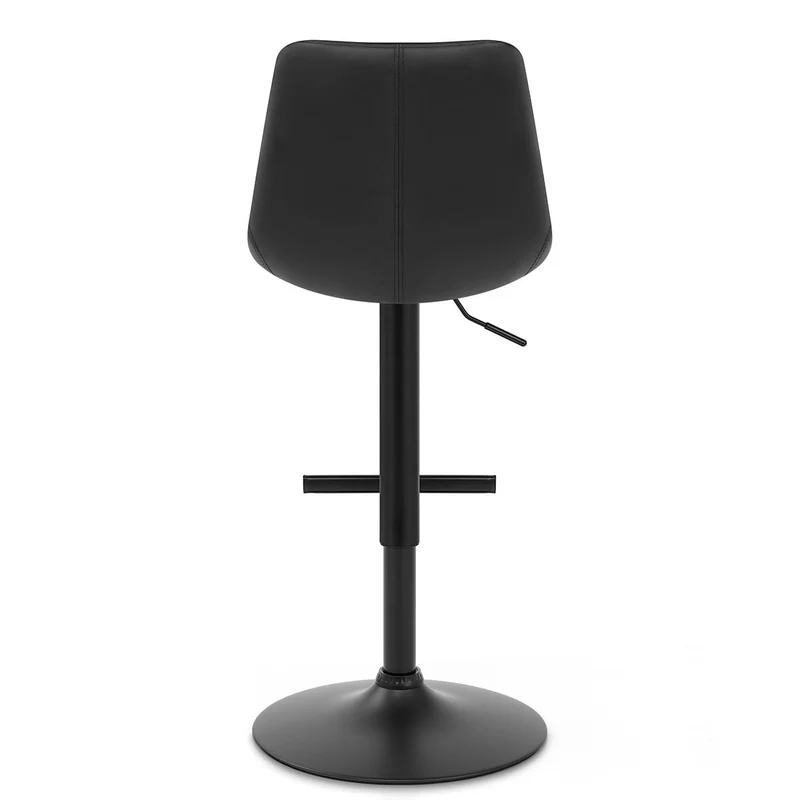 Tabouret Faux Cuir - Lattice Marron