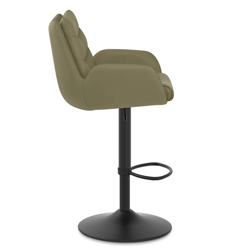 Tabouret Cuir Véritable - Madrid Vert