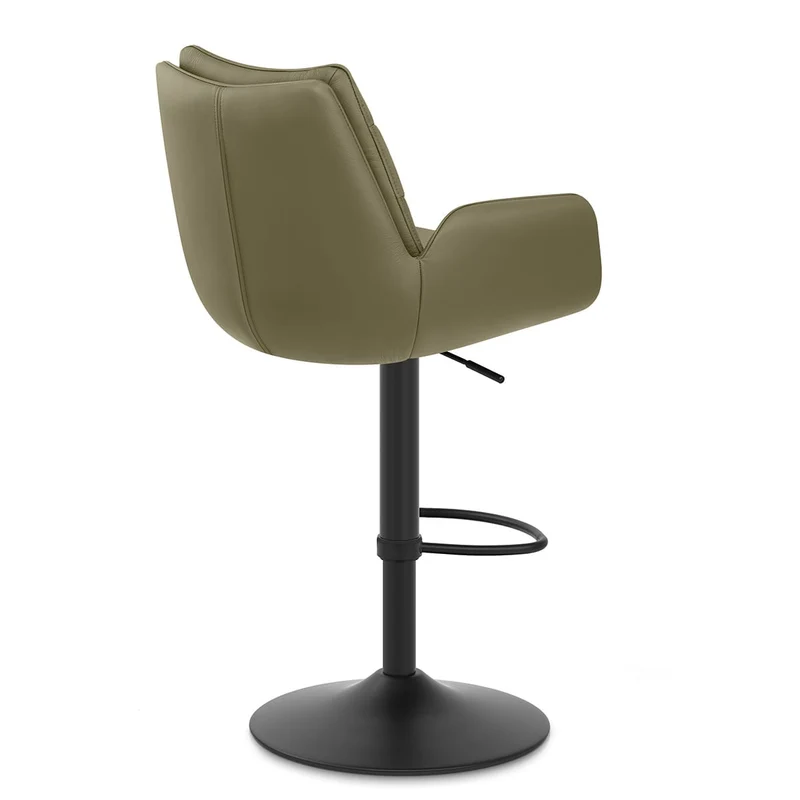 Tabouret Cuir Véritable - Madrid Vert