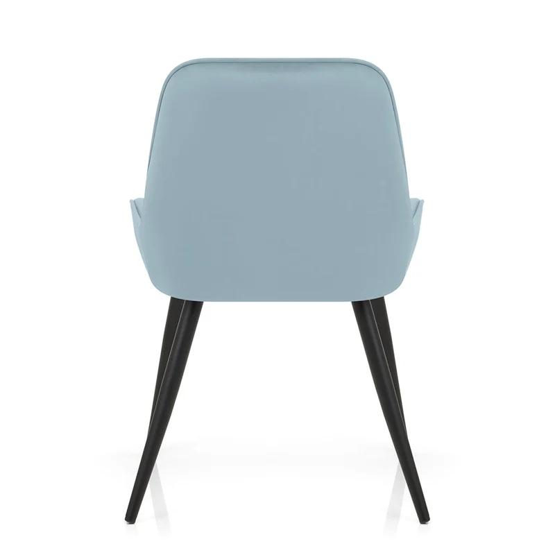 Chaise Velours - Mustang Bleu