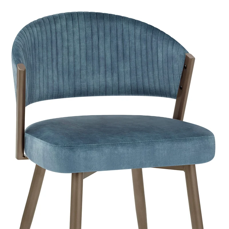 Chaise Velours - Lusso Bleu