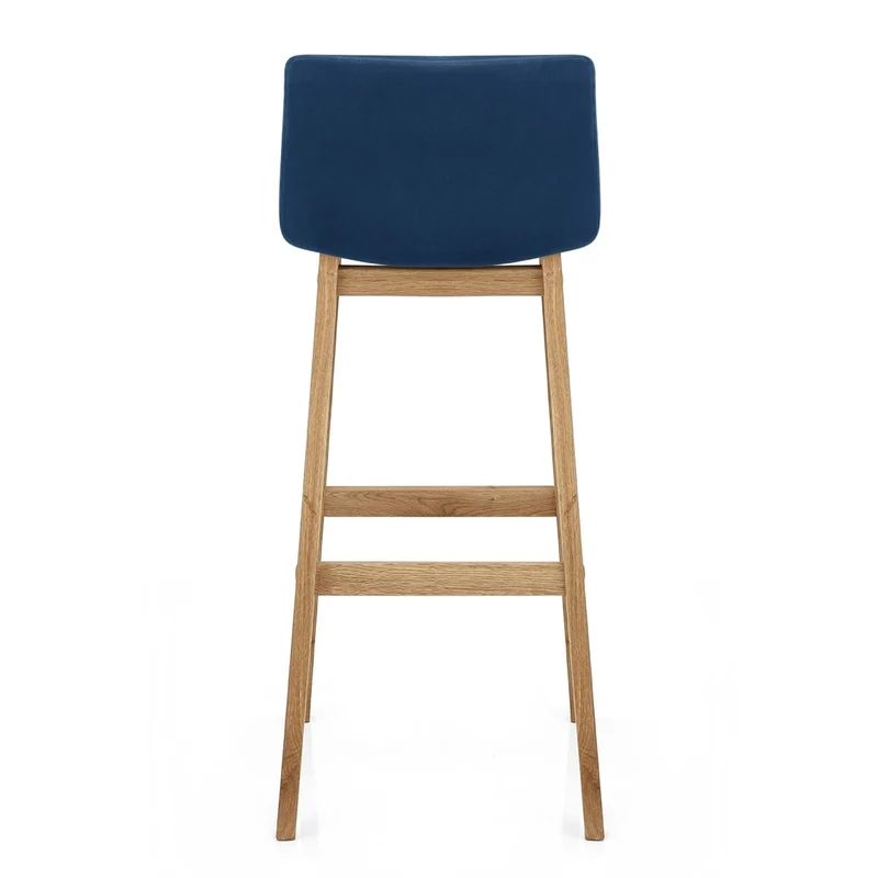 Tabouret de Bar Velours - Colt Bleu